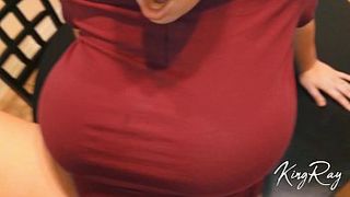 Секс с негром на кухне с минетом от жирной домохозяйки и еблей до кремпая